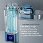 SMARTE WASSERSTOFFWASSERFLASCHE H2MEDICAL MAX bis zu 9000 ppb. / Funktion „STRUKTURIERTES WASSER“ / Option zur UV-Sterilisation / APP-STEUERUNG und großer Touchscreen / INHALATIONSFUNKTION / Selbstreinigungsprogramm / 2 Jahre Garantie