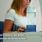 SMARTE WASSERSTOFFWASSERFLASCHE H2MEDICAL MAX bis zu 9000 ppb. / Funktion „STRUKTURIERTES WASSER“ / Option zur UV-Sterilisation / APP-STEUERUNG und großer Touchscreen / INHALATIONSFUNKTION / Selbstreinigungsprogramm / 2 Jahre Garantie